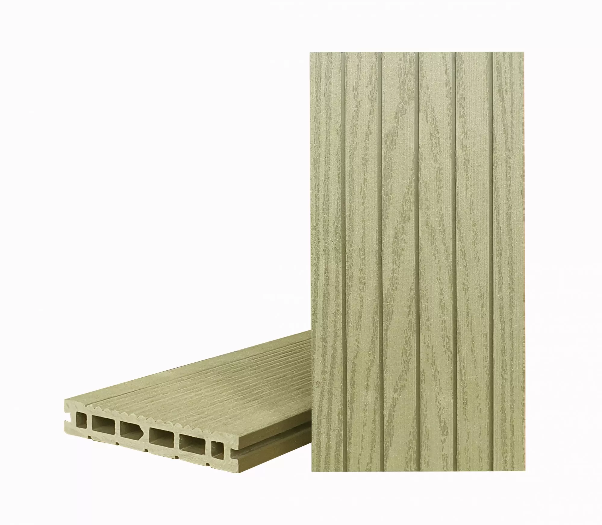 Доска террасная ТЕРРАпол пустотелая с пазом КЛАССИК Кантри Фисташка 147х24х3000мм купить в краснодаре