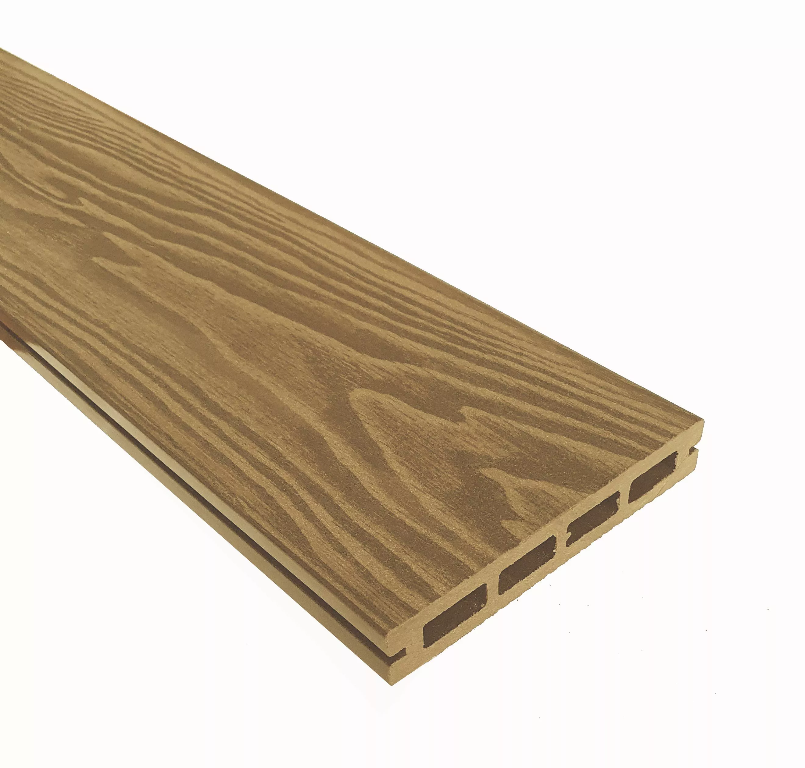 Доска террасная ТЕРРАпол пустотелая с пазом СМАРТ 3D Дуб Севилья 130х22х3000мм купить в краснодаре