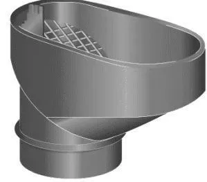 Дренажный трап. Пластик. (90/125)  CM Vattern купить в краснодаре