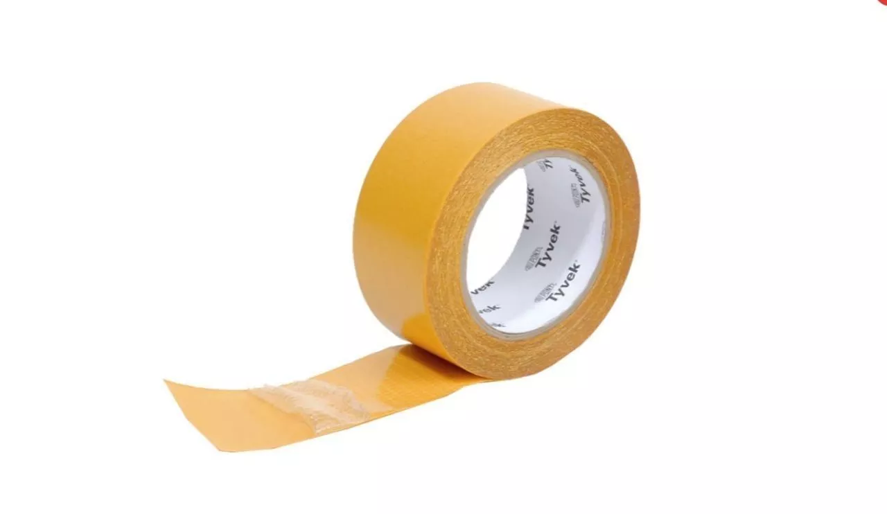 Tyvek лента соединительная двухсторонняя Double-sides Tape 50мм х 25м купить в краснодаре