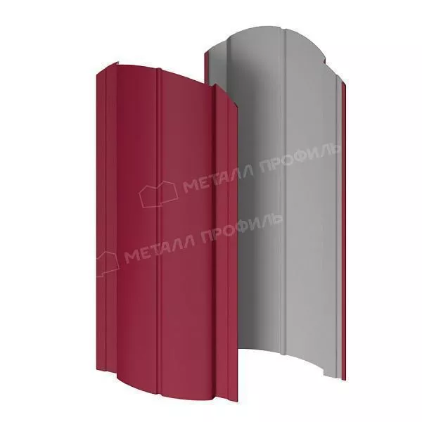 Штакетник металлический МЕТАЛЛ ПРОФИЛЬ Э-118-О NormanMP (ПЭ-01-3005-0.5) купить в краснодаре