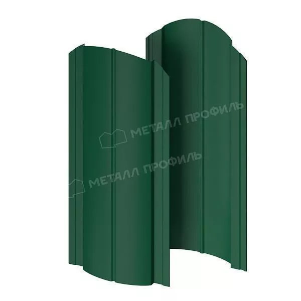 Штакетник металлический МЕТАЛЛ ПРОФИЛЬ Э-118-О (ПЭД-01-6005\6005-0.45) купить в краснодаре