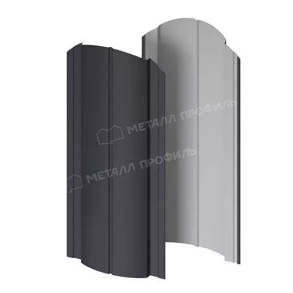 Штакетник металлический МЕТАЛЛ ПРОФИЛЬ Э-118-О NormanMP (ПЭ-01-7024-0.5) купить в краснодаре