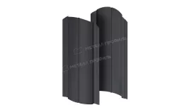 Штакетник металлический МЕТАЛЛ ПРОФИЛЬ Э-118-О (ПЭД-01-7024\7024-0.45). Артикул: 46615