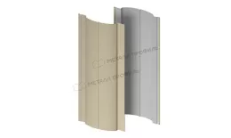 Штакетник металлический МЕТАЛЛ ПРОФИЛЬ Э-118-Т (ПЭ-01-1015-0.45). Артикул: 46582