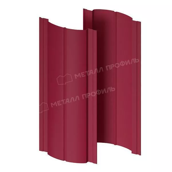 Штакетник металлический МЕТАЛЛ ПРОФИЛЬ Э-118-Т (ПЭД-01-3005\3005-0.45) купить в краснодаре