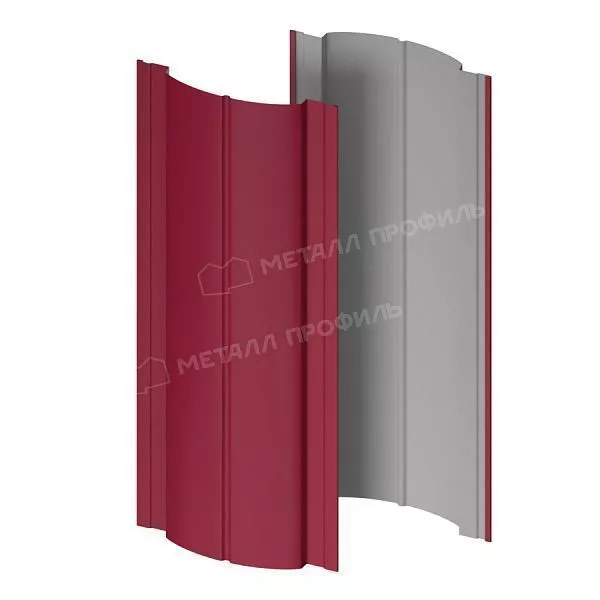 Штакетник металлический МЕТАЛЛ ПРОФИЛЬ Э-118-Т (ПЭ-01-3005-0.45) купить в краснодаре