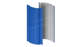 Штакетник металлический МЕТАЛЛ ПРОФИЛЬ Э-118-Т NormanMP (ПЭ-01-5005-0.5). Артикул: 46620