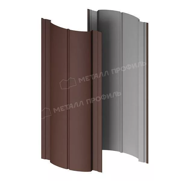 Штакетник металлический МЕТАЛЛ ПРОФИЛЬ Э-118-Т (VikingMP-01-8017-0.45) купить в краснодаре