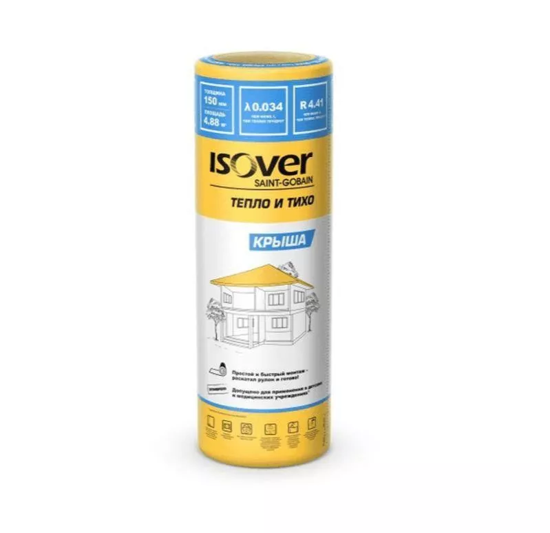 Минераловатный мат ISOVER Теплая Крыша 50 мм купить в краснодаре
