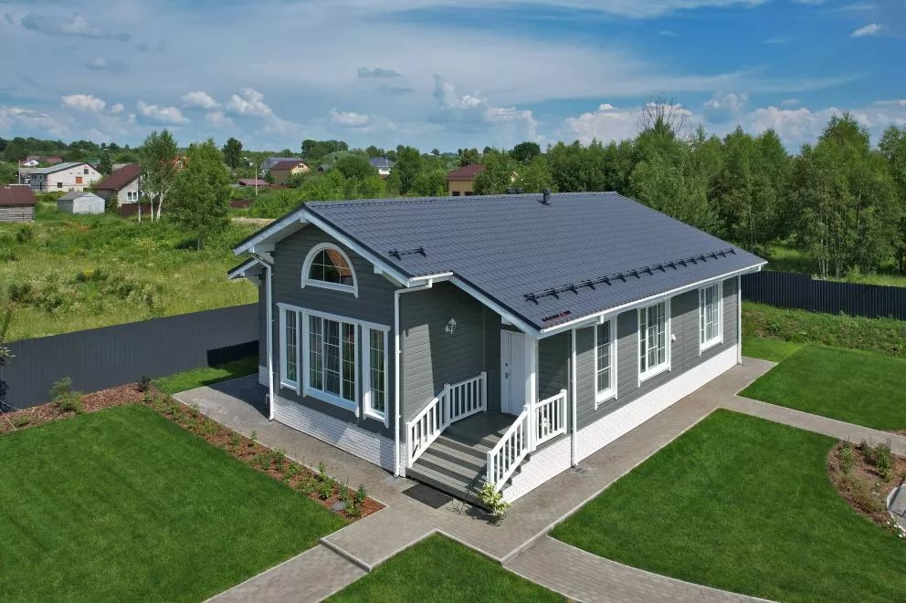 ЭкоБрус 0,345 0,45 PE с пленкой RAL 7004 сигнальный серый купить в краснодаре