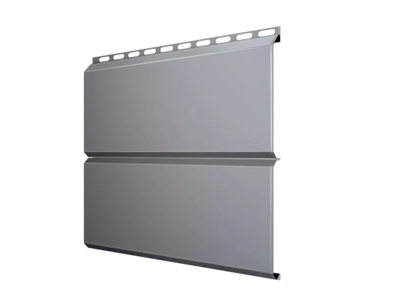 ЭкоБрус 0,345 0,5 Satin RAL 9006бело-алюминиевый купить в краснодаре