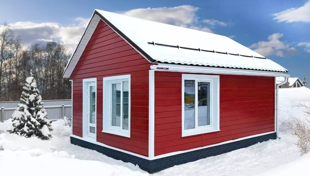 ЭкоБрус 0,345 0,5 Satin с пленкой RAL 3011 коричнево-красный купить в краснодаре