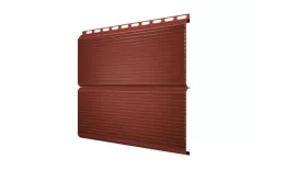 ЭкоБрус Гофр 0,45 PE с пленкой RAL 8004 терракота. Артикул: 40651