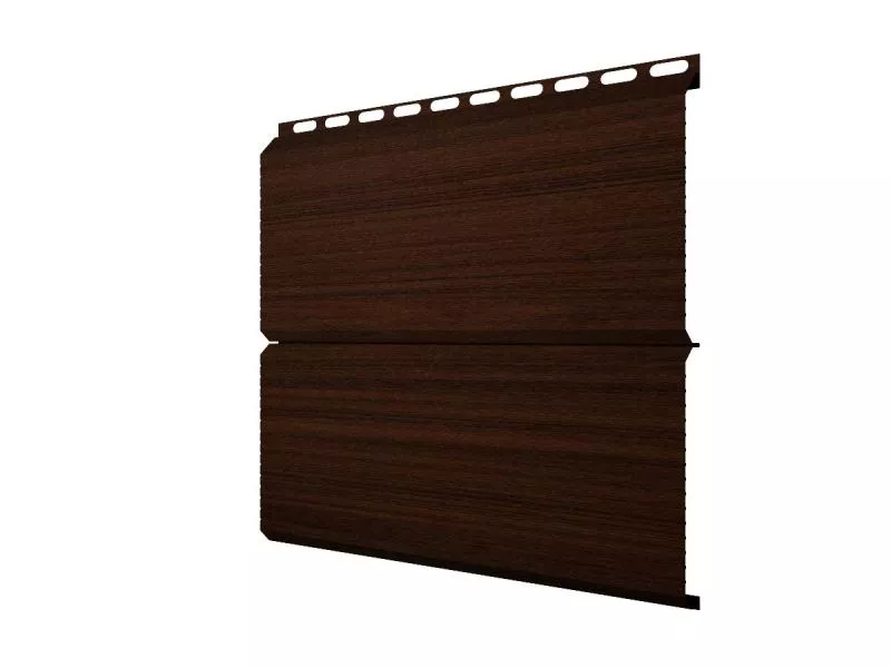 ЭкоБрус Гофр 0,45 Print Elite Choco Wood TwinColor купить в краснодаре