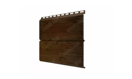 ЭкоБрус Гофр 0,45 Print Elite с пленкой Antique Wood TwinColor. Артикул: 40657