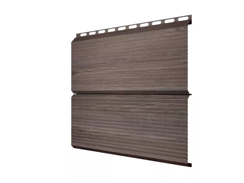 ЭкоБрус Гофр 0,45 Print Elite с пленкой White Wood TwinColor купить в краснодаре