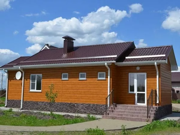 ЭкоБрус Гофр 0,45 Print Premium с пленкой Grey Wood TwinColor купить в краснодаре