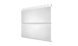 ЭкоБрус Гофр Grand Line 0,5 Satin с пленкой RAL 9003 сигнальный белый. Артикул: 40691