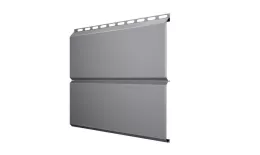 ЭкоБрус новый 0,45 PE RAL 7004 сигнальный серый. Артикул: 40879