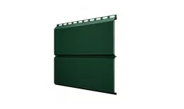 ЭкоБрус 0,345 Grand Line 0,5 GreenCoat Pural BT с пленкой RR 11 темно-зеленый (RAL 6020 хромовая зелень). Артикул: 41301
