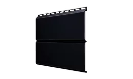 ЭкоБрус Гофр 0,45 Drap RAL 9005 черный. Артикул: 41073