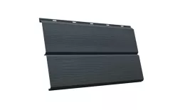 ЭкоБрус 3D 0,345 Grand Line 0,5 Satin Matt TX с пленкой RAL 7016 антрацитово-серый. Артикул: 41320