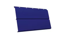 ЭкоБрус 3D 0,345 Grand Line 0,45 PE с пленкой RAL 5002 ультрамариново-синий. Артикул: 40803