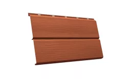 ЭкоБрус 3D 0,345 Grand Line 0,45 Drap TX с пленкой RAL 8004 терракота. Артикул: 40794