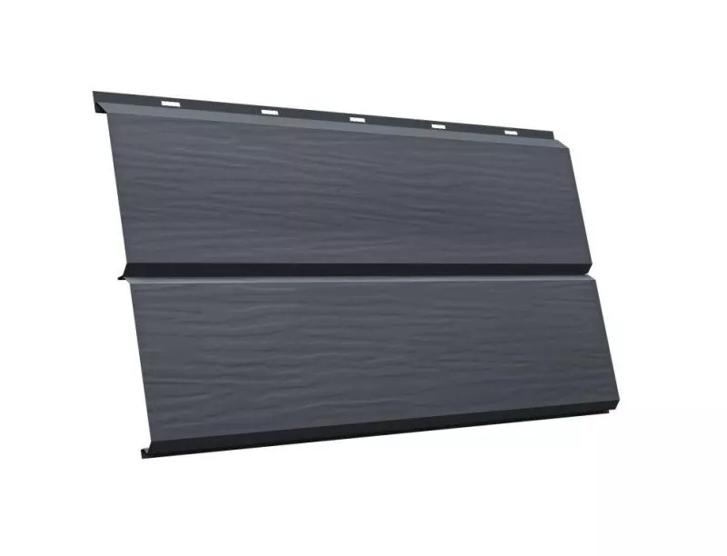 ЭкоБрус 3D 0,345 Grand Line 0,5 Rooftop Бархат с пленкой RAL 7024 мокрый асфальт купить в краснодаре