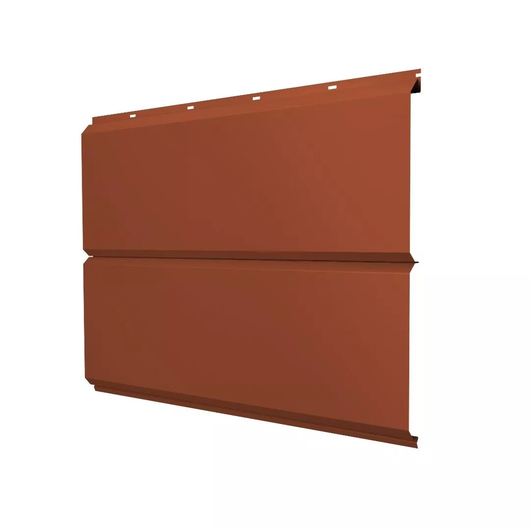 ЭкоБрус 0,345 0,5 Satin Matt с пленкой RAL 8004 терракота купить в краснодаре