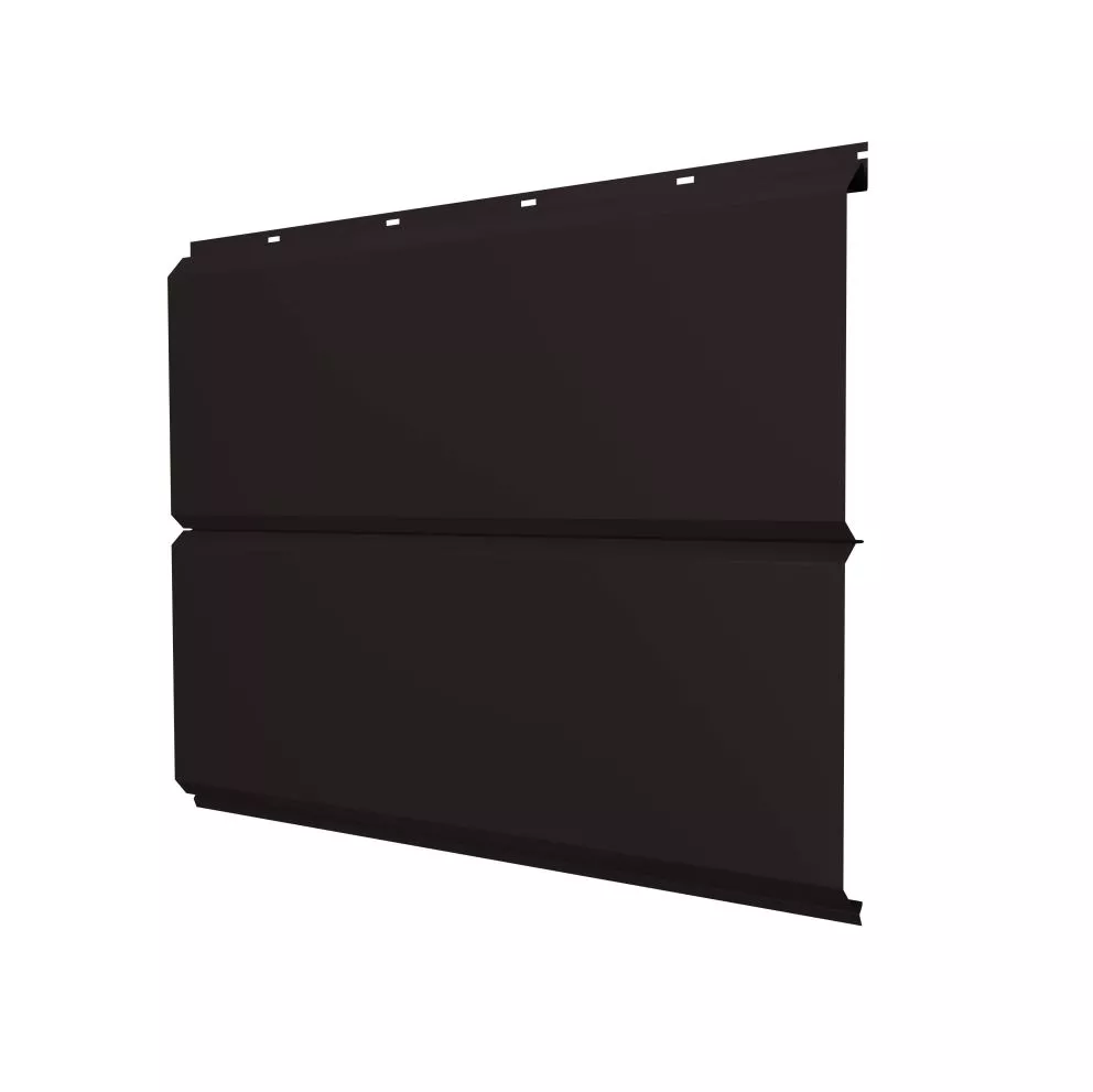 ЭкоБрус новый 0,5 Satin Matt с пленкой RAL 9005 черный купить в краснодаре