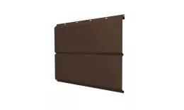 ЭкоБрус новый 0,5 Satin RAL 8017 шоколад. Артикул: 40930