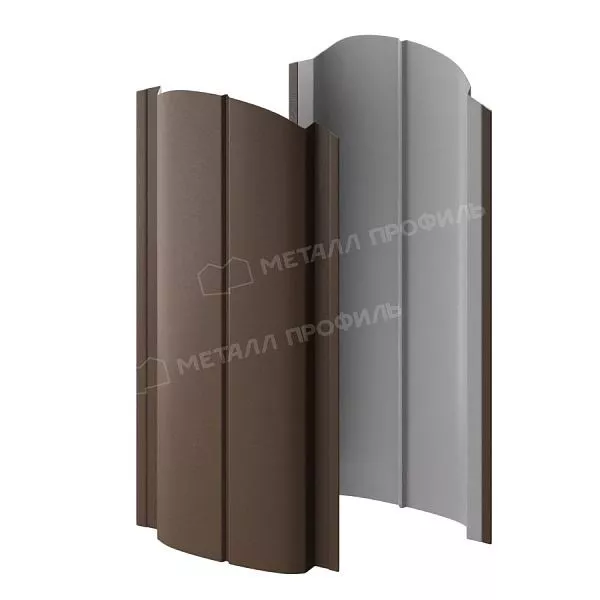 Штакетник металлический МЕТАЛЛ ПРОФИЛЬ ELLIPSE-O 19х126 (VALORI-20-OxiBеige-0.5) купить в краснодаре