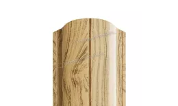 Штакетник металлический МЕТАЛЛ ПРОФИЛЬ ELLIPSE-O 19х126 (ECOSTEEL-01-Сосна-0.5). Цена: 1345 руб. Артикул: 39489