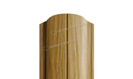 Штакетник металлический МЕТАЛЛ ПРОФИЛЬ ELLIPSE-O 19х126 (ECOSTEEL_ТД-01-ЗолотойДуб-0.5). Цена: 1726 руб. Артикул: 39765