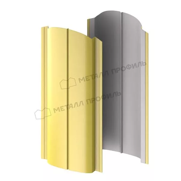 Штакетник металлический МЕТАЛЛ ПРОФИЛЬ ELLIPSE-O 19х126 NormanMP (ПЭ-01-1018-0.5) купить в краснодаре