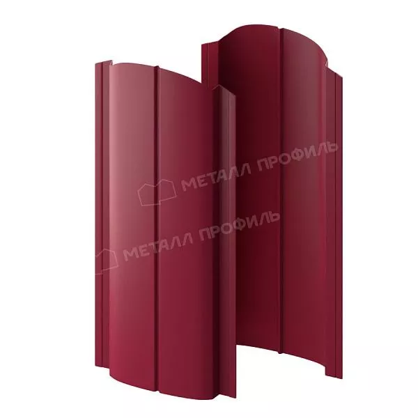 Штакетник металлический МЕТАЛЛ ПРОФИЛЬ ELLIPSE-O 19х126 (ПЭД-01-3005\3005-0.45) купить в краснодаре