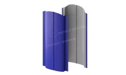 Штакетник металлический МЕТАЛЛ ПРОФИЛЬ ELLIPSE-O 19х126 NormanMP (ПЭ-01-5002-0.5). Цена: 1008 руб. Артикул: 39658