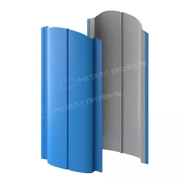 Штакетник металлический МЕТАЛЛ ПРОФИЛЬ TRAPEZE-T 16,5х118 NormanMP (ПЭ-01-5015-0.5) купить в краснодаре