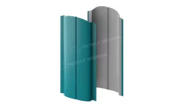 Штакетник металлический МЕТАЛЛ ПРОФИЛЬ ELLIPSE-O 19х126 (ПЭ-01-5021-0.4). Артикул: 39485