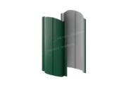 Штакетник металлический МЕТАЛЛ ПРОФИЛЬ ELLIPSE-O 19х126 NormanMP (ПЭ-01-6005-0.5) – Купить оптом и в розницу