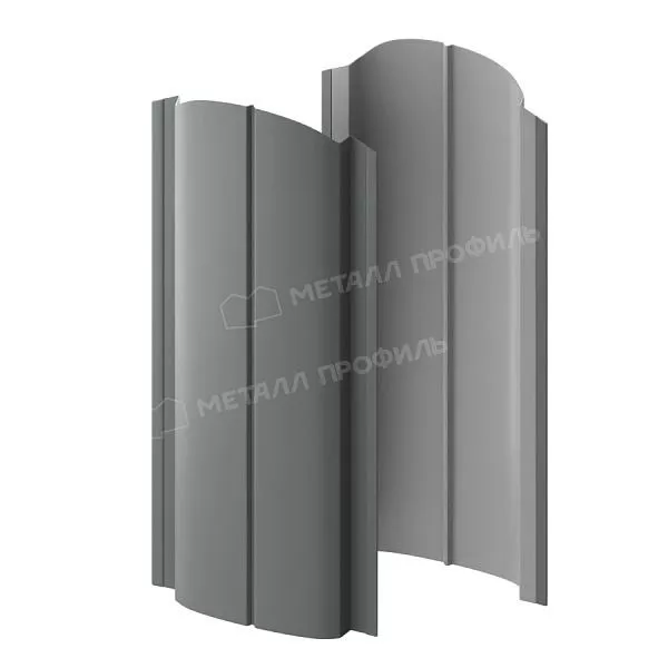 Штакетник металлический МЕТАЛЛ ПРОФИЛЬ ELLIPSE-O 19х126 (ПЭ-01-7005-0.45) купить в краснодаре