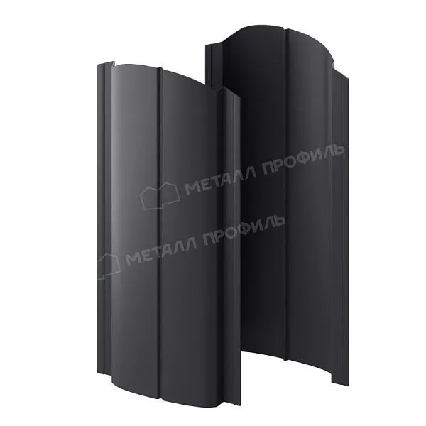 Штакетник металлический МЕТАЛЛ ПРОФИЛЬ ELLIPSE-O 19х126 (ПЭД-01-7024\7024-0.45) купить в краснодаре