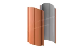 Штакетник металлический МЕТАЛЛ ПРОФИЛЬ ELLIPSE-O 19х126 (ПЭ-01-8004-0.45). Цена: 942 руб. Артикул: 39596