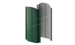 Штакетник металлический МЕТАЛЛ ПРОФИЛЬ ELLIPSE-O 19х126 (VikingMP E-20-6005-0.5). Цена: 1246 руб. Артикул: 39482