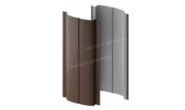 Штакетник металлический МЕТАЛЛ ПРОФИЛЬ ELLIPSE-T 19х126 (VALORI-20-OxiBеige-0.5). Цена: 1102 руб. Артикул: 39680