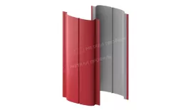 Штакетник металлический МЕТАЛЛ ПРОФИЛЬ ELLIPSE-T 19х126 NormanMP (ПЭ-01-3011-0.5). Цена: 1008 руб. Артикул: 39655