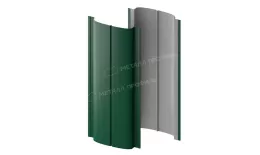 Штакетник металлический МЕТАЛЛ ПРОФИЛЬ ELLIPSE-T 19х126 NormanMP (ПЭ-01-6005-0.5). Цена: 1008 руб. Артикул: 39652