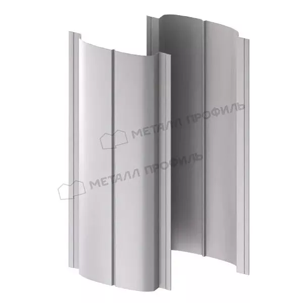 Штакетник металлический МЕТАЛЛ ПРОФИЛЬ ELLIPSE-T 19х126 (VikingMP-01-7016-0.45) купить в краснодаре